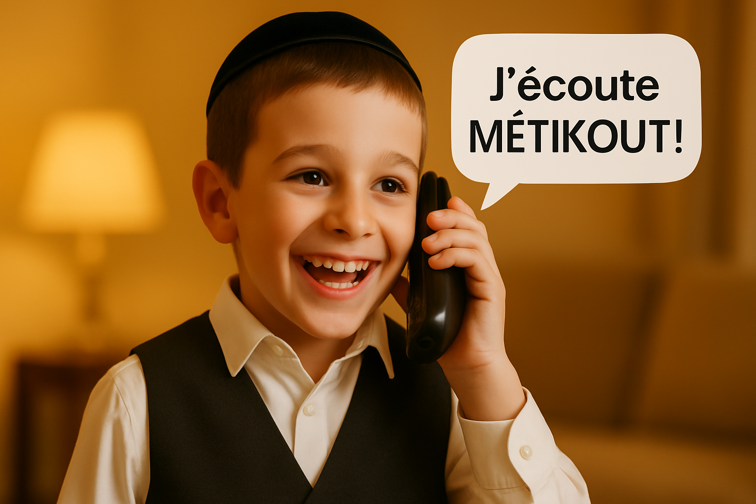Enfant qui écoute MÉTIKOUT